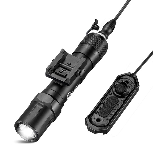 CVLIFE 2000 Lumens Rifle Light with Pressure Switch for Picatinny Rail