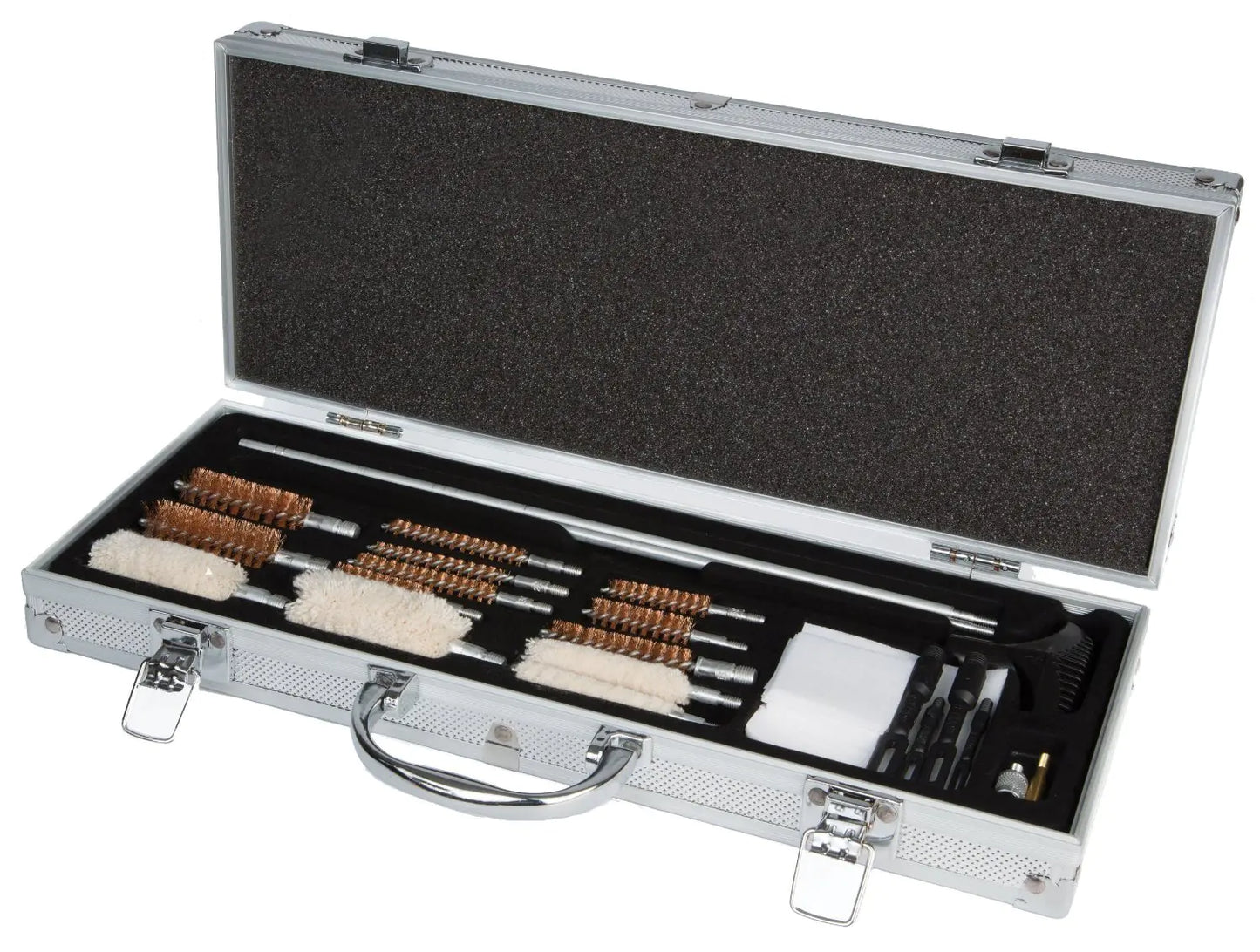 Hoppes Universal Gun Cleaning Accessory Kit Silver